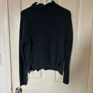 Abercrombie & Fitch Black Turtleneck Sweater